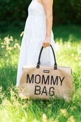 Childhome Сумка для мамы Mommy bag Raffia Look