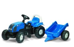 Трактор педальный с прицепом Rolly Toys Kid Landini 11841