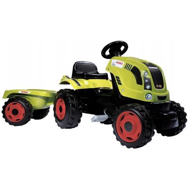 Педальний Трактор Smoby Farmer XL Tractor With Trailer CLAAS