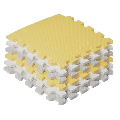 Килимок-пазл Kinderkraft Luno Yellow, 30 елементів (KKMLUNOYEL0000)