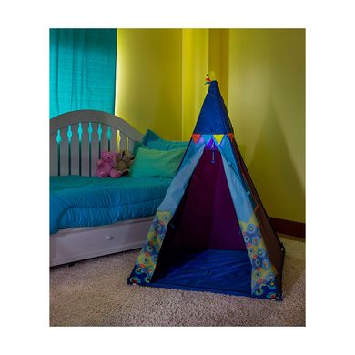 Игровая палатка-вигвам - ФИОЛЕТОВЫЙ ТИПИ (свет, 100х100х140 см), фиолетовый
