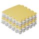 Килимок-пазл Kinderkraft Luno Yellow, 30 елементів (KKMLUNOYEL0000)