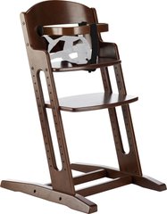 Детский деревянный стульчик для кормления BabyDan Danchair Walnut