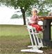 Детский деревянный стульчик для кормления BabyDan Danchair White
