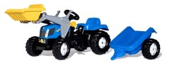 Трактор с Прицепом и Ковшом New Holland Rolly Toys 23929