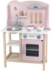 Viga Toys Кухня с аксессуарами Silver Pink