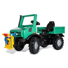 Пожарная машина Rolly Toys rollyUnimog Forst зелено-желтая