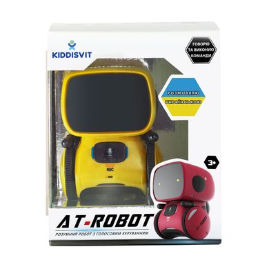 Интерактивный робот с голосовым управлением – AT-ROBOT (озвуч.укр.) зеленый