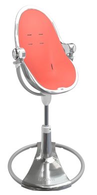 Bloom стульчик FRESCO chrome silver Persimmon red
