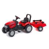 Трактор на педалях Falk Case IH 961B з причепом
