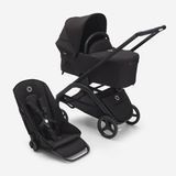 Универсальная коляска 2 в 1 Bugaboo Dragonfly Black/Black