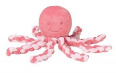 Мягкая игрушка осьминог Nattou Lapiduo Octopus (pink coral)