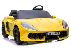 Электромобиль Lean Toys YSA021A Ferrari Yellow Лакированный