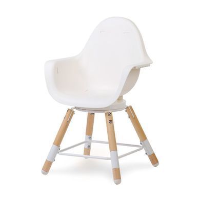 Стілець для годування Childhome Evolu 2 ONE.80&deg; Natural-White