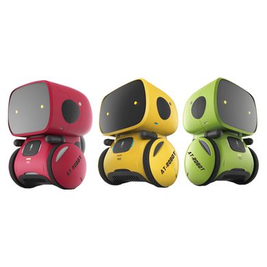 Інтерактивний робот з голосовим керуванням – AT-ROBOT (жовтий), Зелений