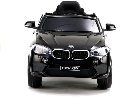 Электромобиль Lean Toys BMW X6 Black Лакированный