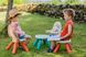 Садовий стілець для дітей зі спинкою Smoby Green