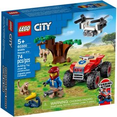 LEGO Конструктор City Спасательный вездеход для зверей 60300-