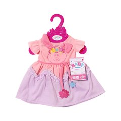 Одежда для куклы BABY BORN - ПРАЗДНИЧНОЕ ПЛАТЬЕ (с кроликом)