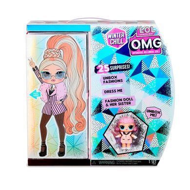 Игровой набор с куклой L.O.L. SURPRISE! серии "O.M.G Winter Chill" - ЛЕДІ-СТАЙЛ
