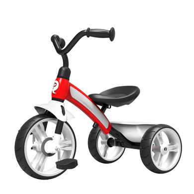 Триколісний дитячий велосипед з батьківською ручкою Qplay ELITE Red Plus