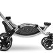 Универсальная коляска для двойни 2 в 1  ABC Design Zoom Diamond Edition Asphalt