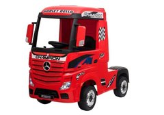 Електромобіль Lean Toys грузовик Mercedes Actros Red