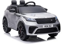 LEAN Toys электромобиль Range Rover на 2 места Silver Лакированный