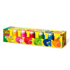 Гуаш - АРОМА (6 кольорів, у пластикових баночках)