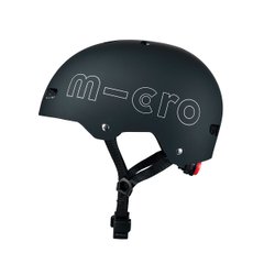 Защитный шлем MICRO - ЧЕРНЫЙ (52-56 cm, M)