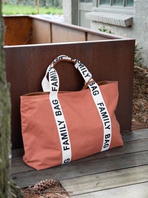 Childhome Family Bag сумка для мами Signature Terracotta