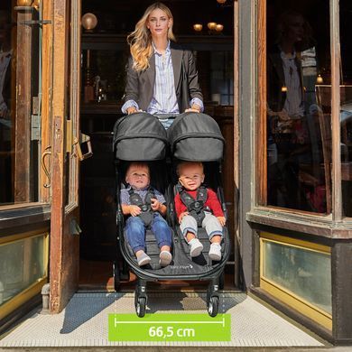 Прогулянкова коляска для двійні Baby jogger City Tour 2 Double Jet