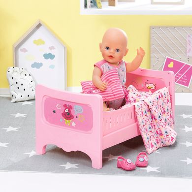 Ліжечко для ляльки BABY BORN - СОЛОДКІ СНИ (з постільним набором)