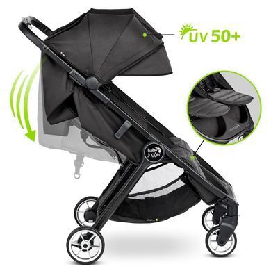 Прогулянкова коляска для двійні Baby jogger City Tour 2 Double Jet