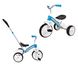 Триколісний дитячий велосипед з батьківською ручкою Qplay ELITE Plus Blue