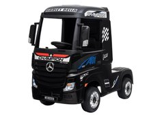 Електромобіль Lean Toys грузовик Mercedes Actros Black
