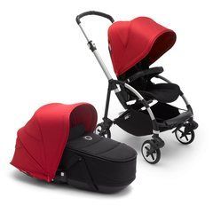 Bugaboo коляска 2 в 1 Bee 6 Alu/Black/Red