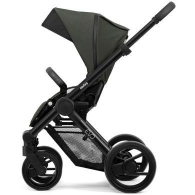 Прогулянкова коляска Mutsy Evo Bold Deep Grey, шасі Black