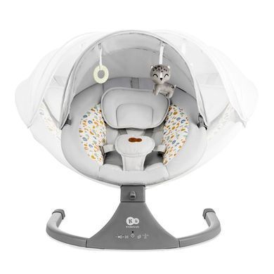 Кресло качалка Kinderkraft Lumi 2 Light Grey (KBLUMI02LGR0000)