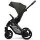 Прогулянкова коляска Mutsy Evo Bold Deep Grey, шасі Black