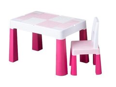 Комплект меблів Стіл та Стілець TegaBaby Mamut Рожевий