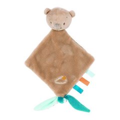 Nattou Мягкая игрушка для сна - комфортер Медвежонок Базиль