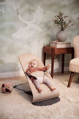 Кресло-шезлонг BabyBjorn Balance Soft Cotton/Jersey Khaki/Beige