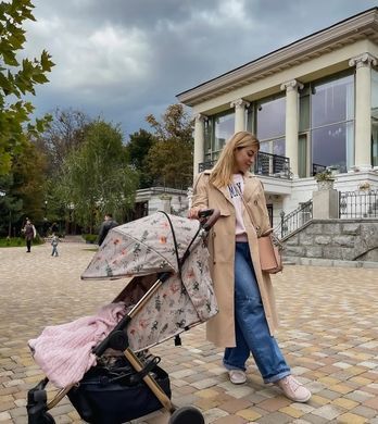 Коляска 2 в 1 Elodie Details Mondo Meadow Blossom / Moonshell