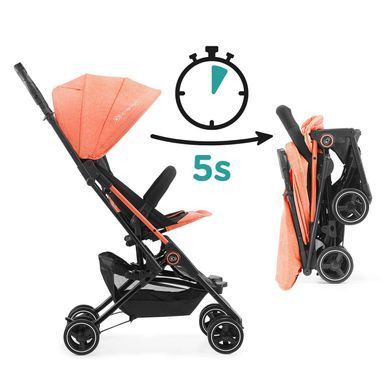 Прогулянкова коляска Kinderkraft Mini Dot Coral (KKWMINICRL0000)