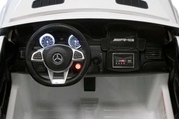 Электромобиль Ramiz Mercedes-Benz GLS 63 AMG 4WD White лакированный
