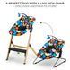 Шезлонг качалка Kinderkraft Calmee Happy Shapes