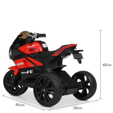 Электромобиль мотоцикл Bambi M 4135EL-3 Red