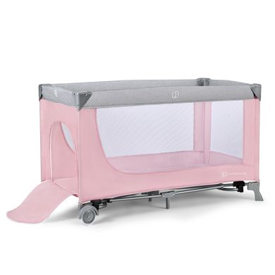 Ліжко-манеж з пеленатором Kinderkraft Leody Pink (KCLEOD00PNK00AC)