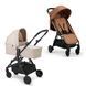 Коляска 2 в 1 Elodie Details Mondo Caramel Brown / Moonshell